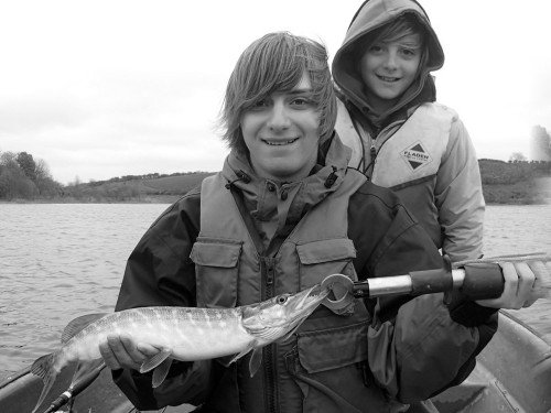 Pêche à Castlebar en Irlande.
