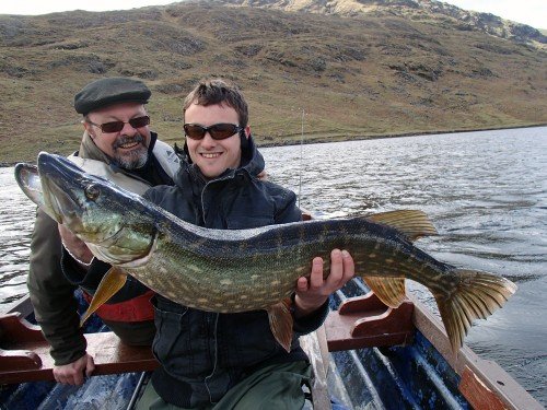 Brochet du Connemara en Irlande.