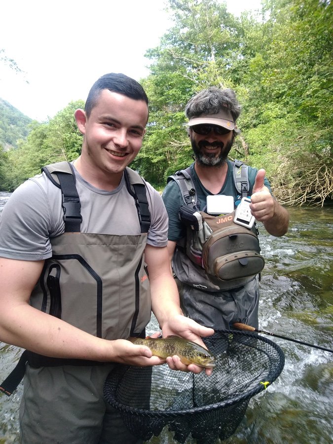 Pêche d'été… – Stéphane Legentilhomme, guide de pêche, Ariège, mouche, toc  et carnassiers aux leurres en bateau!