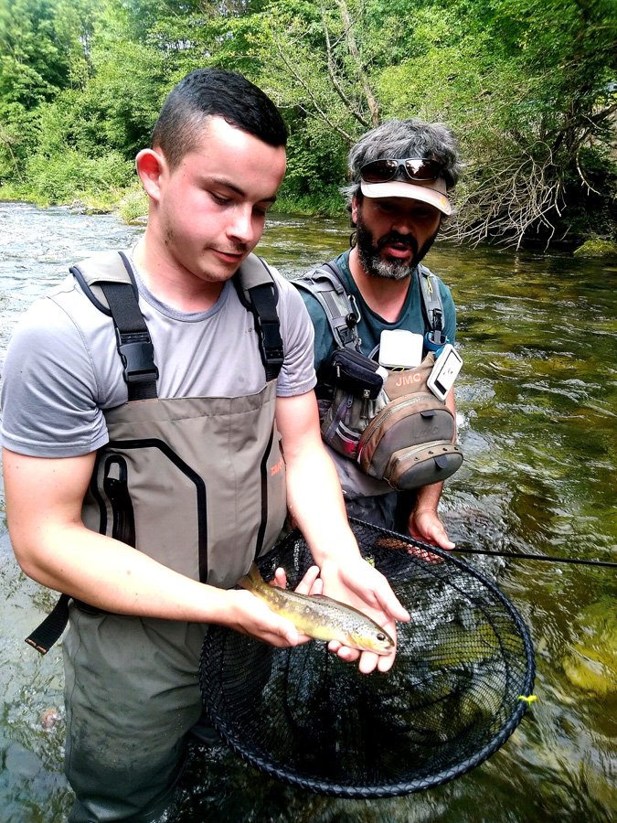 Pêche d'été… – Stéphane Legentilhomme, guide de pêche, Ariège, mouche, toc  et carnassiers aux leurres en bateau!